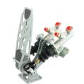 Brzdový pedál s nastavitelným úhlem podlahová montáž RacingPedalBoxes-1