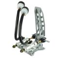 Brzdový pedál kompatibilní s motocyklovými hlavními válci podlahová montáž RacingPedalBoxes-4