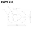 Ramair pěnový vzduchový filtr karburátoru se základnou Weber 32 34 DMTL DMTR DATR 40mm-5