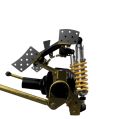 Coilover 4 Link Rear Suspension Restomotive for Ford Mustang 1964-1968-2