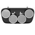 Gauge Housing in Place of the Radio Restomotive for Ford Mustang 1967-1968-3