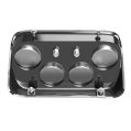 Gauge Housing in Place of the Radio Restomotive for Ford Mustang 1967-1968-6