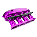 RTMG Performance Billet Hliníkové Sací Potrubí V2 Delete Kit a Palivová Lišta 2.0 TSI TFSI EA888 Gen 4 Fialová-2