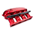 RTMG Performance Billet Hliníkové Sací Potrubí V2 Delete Kit a Palivová Lišta 2.0 TSI TFSI EA888 Gen 4 Červená-1