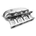 RTMG Performance Billet Hliníkové Sací Potrubí V2 Delete Kit a Palivová Lišta 2.0 TSI TFSI EA888 Gen 4 Stříbrná-2