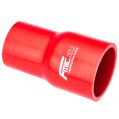Rovná silikonová redukce 45/54mm Červená-1