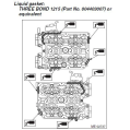 Půlměsícové Těsnění Hlavy Válců 11051AA070 Subaru-2