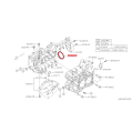 Těsnění klikové hřídele zadní OEM 806786040 for Subaru Impreza Forester EJ20 EJ205 EJ207 EJ255 EJ257-2