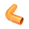 Silikonové koleno 90' 102mm Oranžové-2