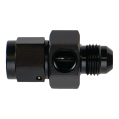 Adaptér 6AN samec Flare na samice Flare Swivel s portem 1/8