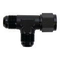 10AN adaptér samec Flare na samici Flare Swivel Tee rovný DeatschWerks-1