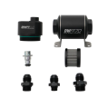 DWFFR-X 70mm regulátor tlaku paliva s filtrem 10 mikronů a 8AN koncovkami DeatschWerks-1