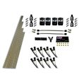 8-Cyl STD Nozzle Intake Plumbing Kit with All Necessary Hardware Nitrous Express NX 13384-1