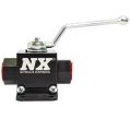 Lightweight Billet Aluminum In-Line Ball Valve 1/2 Inch I.D. Nitrous Express NX 15159-1