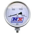 Nitrous Pressure Gauge 4 Inch High Accuracy Nitrous Express NX 15540-1
