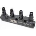 4 Port Fuel Log with Fittings Nitrous Express NX 15844-1