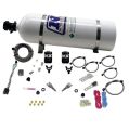 Dual Nozzle Nitrous System with 15Lb Bottle for GM TBI ALL (50-75-100-125HP) Nitrous Express NX 20218-15-1
