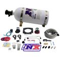 LS Single Entry 90mm Plate Hardline System with 10Lb Bottle (50-400Hp) Nitrous Express NX 20934S-10-1