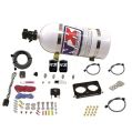 4 Valve Nitrous Plate System-Stock Throttle Body with 10Lb Bottle for Ford Nitrous Express NX 20950D-10-1