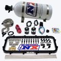 Direct Port Dry Holley High Ram Plate Nitrous System 10LB Nitrous Express NX 20963-10-1