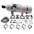 Dual Throttle Body Plate System with 15Lb Bottle for Ford Mustang 5.0L 2024+ Nitrous Express NX 20964-15-1