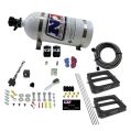 Dual 4500 Conventional Plate System Gasoline Stage 6 50-300Hp with 10Lb Bottle Nitrous Express NX 30270-10-1