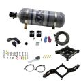 4150 Billet Crossbar Plate System Single Stage 50-300Hp with 12Lb Carbon Bottle Nitrous Express NX 63040-12-1