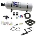 4500 Billet Crossbar Plate System Single Stage 100-500Hp with 15Lb Bottle Nitrous Express NX 63570-15-1