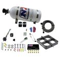 8500 Billet Crossbar Plate System Single Stage 100-500Hp with 10Lb Bottle Nitrous Express NX 63980-10-1