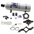 Billet Crossbar Plate System Dry Dual Stage 100-1000HP 4150 Flange 15LB Nitrous Express NX 66242-15-1
