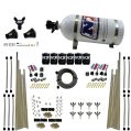 8-Cyl Triple-D Dry Direct Port 3 Stage Dry 6 Solenoids 10LB Nitrous Express NX 80020-10-1