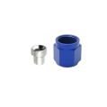 AN3 B-Nut and Sleeve Blue Nitrous Express NX 80090-1