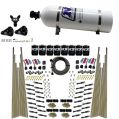 Four Stage 8-Cyl Dry Direct Port Nitrous System 15LB Nitrous Express NX 93306-15-1