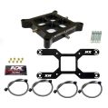 Dual Stage Billet Crossbar Plate Convesion 4150 Flange 100-1000Hp Nitrous Express NX NX642-1