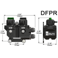 DFPR Dual Fuel Pressure Regulator Radium Engineering 20-1102-3
