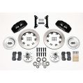Wilwood 140-10738 Forged Dynapro 6 Hub Přední brzdová sada 12.19 černá Cadillac Chevrolet GMC Pontiac-2