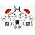 Wilwood 140-10738 Forged Dynapro 6 Hub Přední brzdová sada 12.19 červená Cadillac Chevrolet GMC Pontiac-2