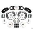 Wilwood 140-12947 Forged Dynapro 6 Kovaný přední brzdový kit 12.19 černý Ford-2