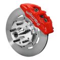 Wilwood 140-12947-R Forged Dynapro 6 Kovaný přední brzdový kit 12.19 červený Ford-1