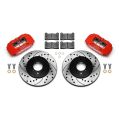 Wilwood 140-12996 Kovaný přední brzdový kit DPHA 10.32″ vrtaný červený Honda Acura-2