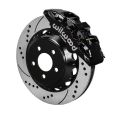 Wilwood 140-13886-D AERO6 Big Brake Kovaný přední brzdový kit 14.00 vrtaný černý Ford-1