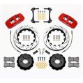 Wilwood 140-13886-DR AERO6 Big Brake Kovaný přední brzdový kit 14.00 vrtaný červený Ford-2