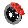Wilwood 140-13886-R AERO6 Big Brake Kovaný přední brzdový kit 14.00 červený Ford-1