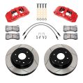 Wilwood 140-17955-R AERO6-DM Direct-Mount přední brzdový kit červený 13.25 Mercedes Benz Sprinter 2022-2024 AWD-2