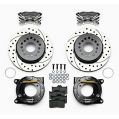 Wilwood 140-7141-DP Forged Dynalite Kovaný zadní brzdový kit 12.19 vrtaný leštěný-2