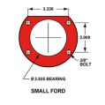 Wilwood 140-9282-R Forged Dynalite Rear Parking Brake Kit 12.19 Red-4
