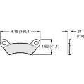 Brzdové desky Wilwood 150-11648K CM Composite Metallic 10008 Power Sports Industrial Pads .185-2