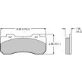 Brake Pads Wilwood 150-22-10120K BP-22 Street Performance Racing Pads .755-2
