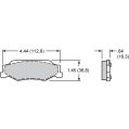 Brzdové desky Wilwood 150-30-D0732K BP-30 D732 High-Temperature Racing Pads .64-2