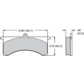 Brzdové desky Wilwood 150-40-7520K-B BP-40 7520 High-Temperature Racing Pads .80 Bedded-In-2